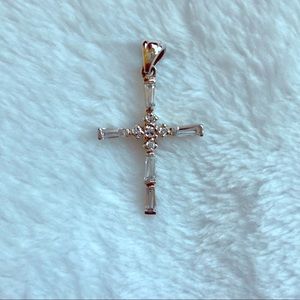 Sterling Silver CZ Charm